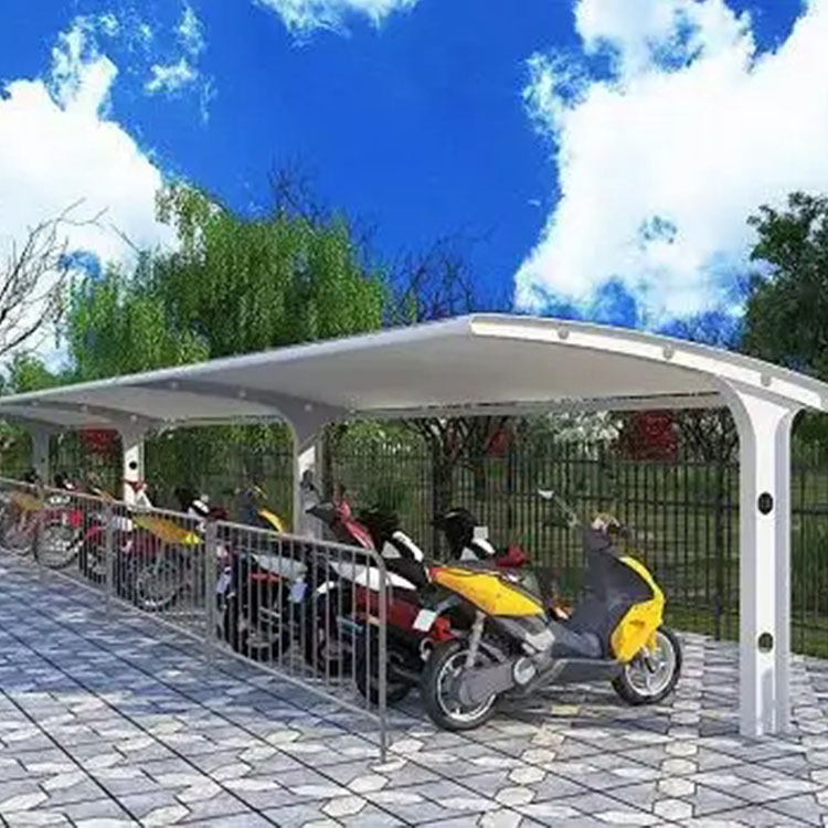 三沙膜结构电动车棚