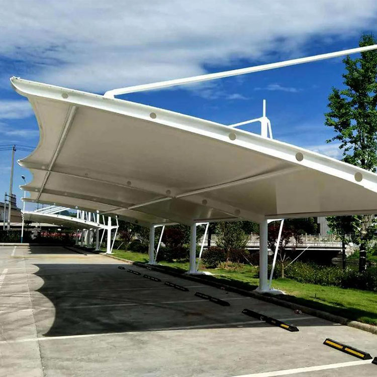 三沙膜结构汽车棚