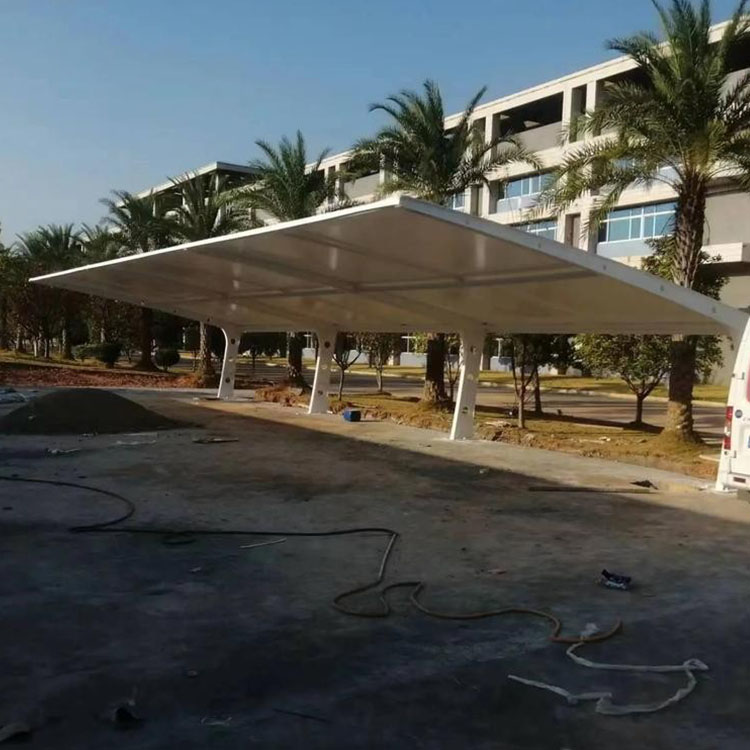 三沙膜结构汽车棚